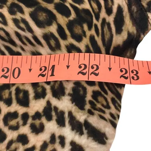 AllSAINTS Inez Kiku Cheetah Print Button Down Shirt