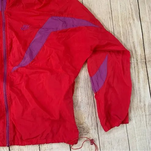 Nike Vintage  purple pink windbreaker no size tag