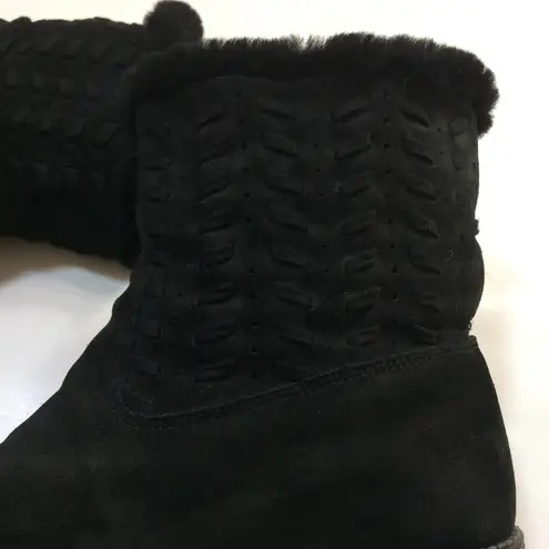 Abeo Pro Bristol Suede Boots Black Size 8.5