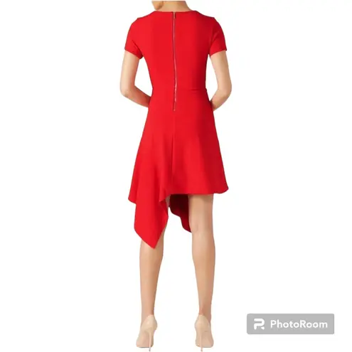 Slate + Willow  • Red Drape Hem Dress Size 4