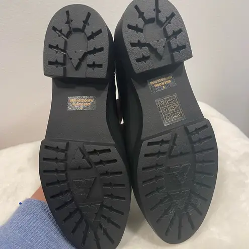 Jeffrey Campbell  boots! Black rubber platform rain boots Women’s size 9!