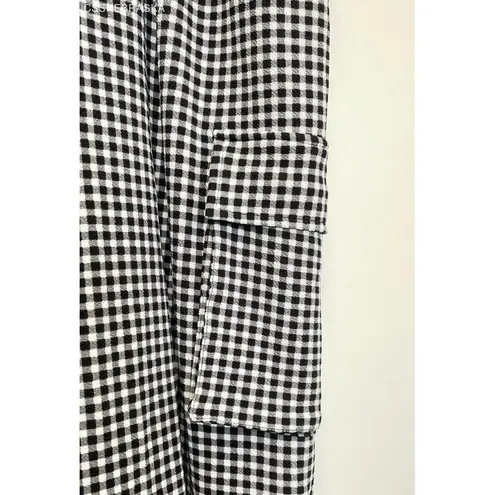 Curvzy Black/White 2 Pcs Set Long Sleeve Top and Pants