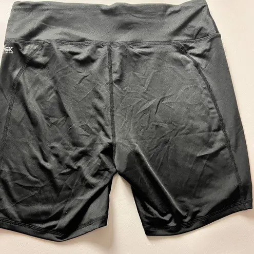 PS Collective Black Shorts with White Checkered Design on the Side Sz L NWT Size L