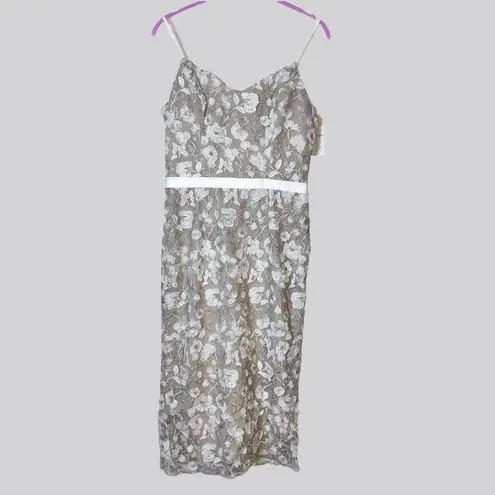 Dress the Population NWT Women’s Elisa Floral Midi Dress - Medium