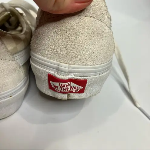 Vans  Sk8‎ floral check marshmallow low top sneakers unisex sizing women’s size 7 - Image 6