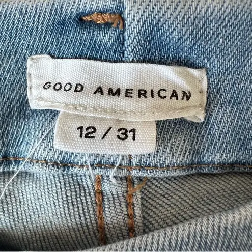 Good American  Good Legs Distressed Crop Jeans