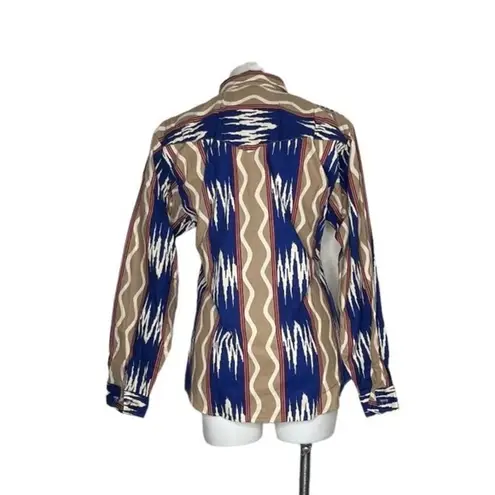 ROPER Abstract Aztec Print Western Cowgirl Shirt Vintage 90’s Size M