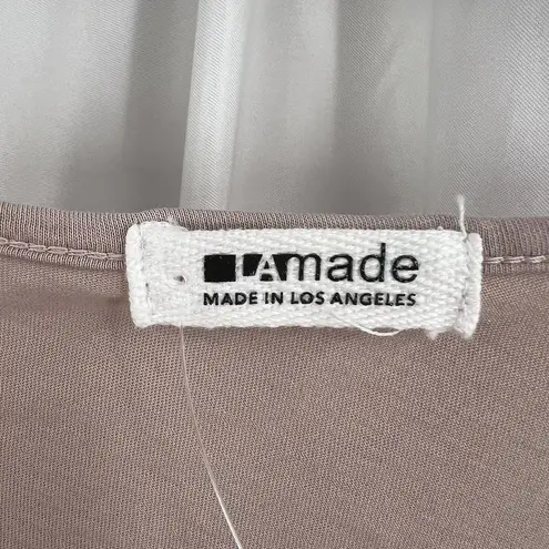 LA Made  Pink Long Sleeve Tee Small New