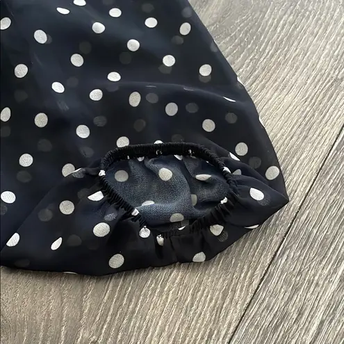 SWEET PEA for NY&Co Black and White Polka Dot Off