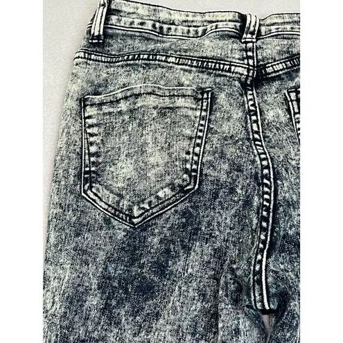 Cello  Jeans Womens 9 Blue Skinny Distressed Stone Washed Stretch Y2K‎ Grunge