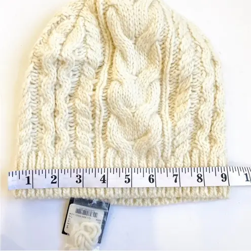 Club Monaco alpaca wool blend cable knit hat