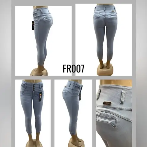 Franka Colombian Butt Lifting Capri Jean FR007 New With Tags Size undefined