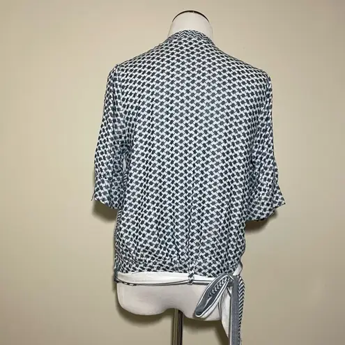 Cecilie Copenhagen Tie Wrap Blouse White Size M