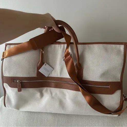 NEW Brouk & Co 2 in 1 garment / travel bag / duffle bag / canvas/tote bag /gym Orange