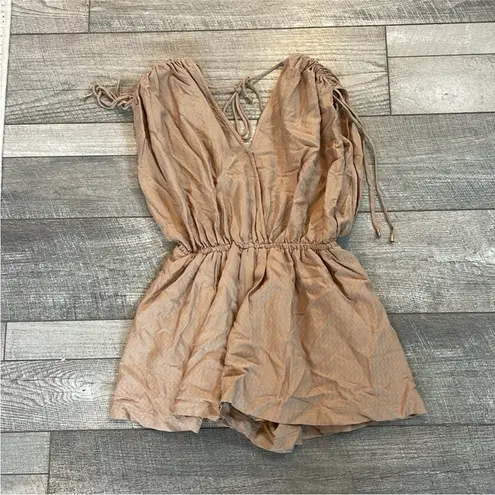 Boutique Brand Size Small Open Back Romper.