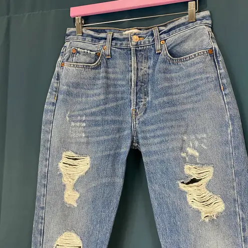 RE/DONE ReDone Originals 90s High Rise Medium Destroy