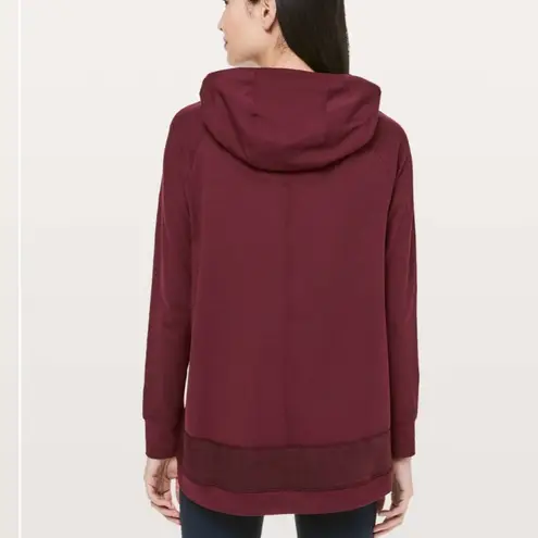 Lululemon  Starting Place Hoodie
Garnet size 8