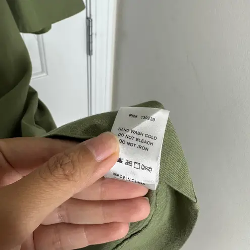 Tuckernuck Pomander place green Finley flutter cotton dress size large vacation