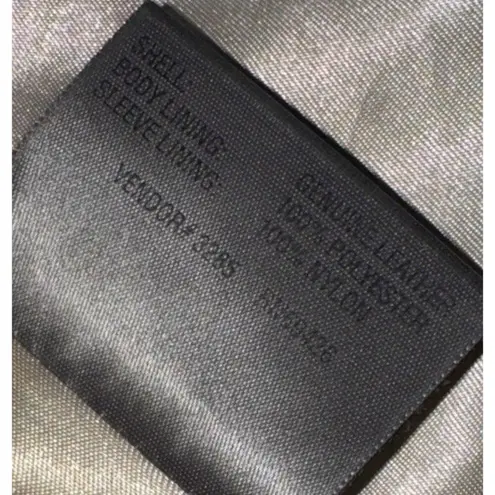 VTG 90S Wilsons Soft leather Pelle Studio Embellished Blazer Jacket Women’s 2x Black