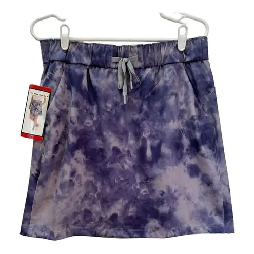 Hilary Radley NWT  Periwinkle Tie Dye Print Athletic Skirt Size M