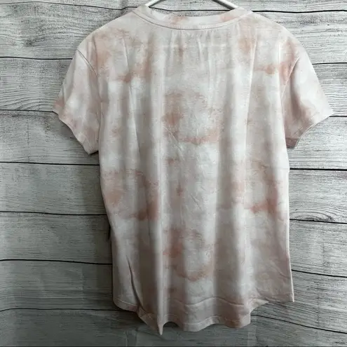 Rae Dunn Womens Short Sleeve "Honeymoon Vibes" Graphic Tee Sz L