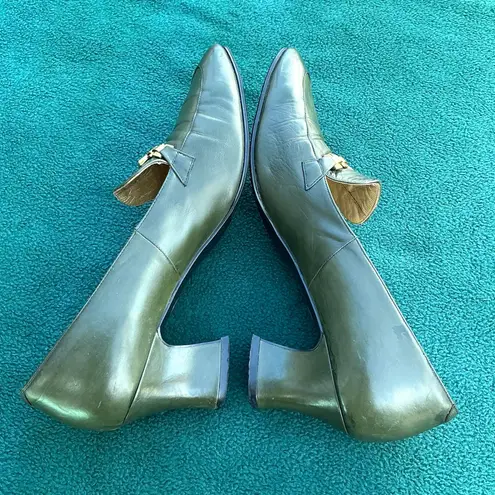 Saint Laurent YVES 🌹Stylish elegant leather shoes