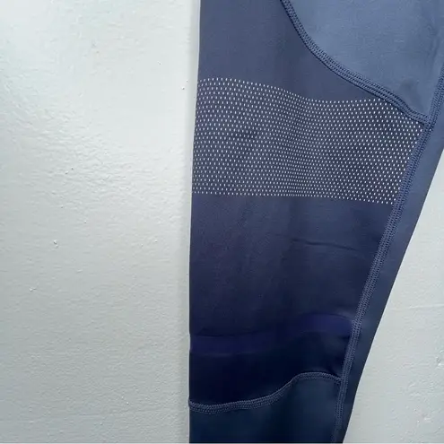 Lilybod full length athletic leggings navy blue size small