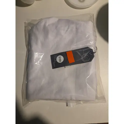 1822 Denim 1822 Women's Capris Size 12 White Ankle Straight Fringe New With Tag