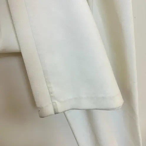 Black Halo Ara Tie Neck Puff Sleeve Jumpsuit in Pearl Size US 8