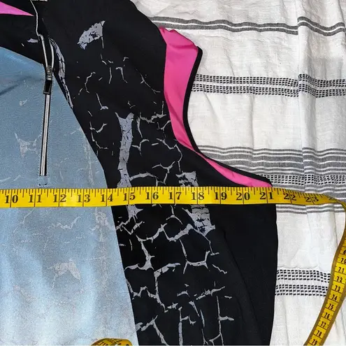 Jamie Sadock Sleevelessâ Golf Blouse Activewear Pickleball Performance Loose Fit Blue Size XL