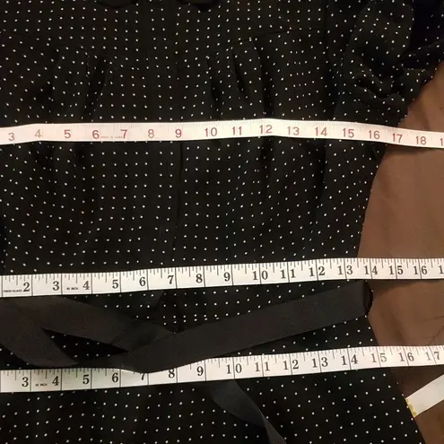 Tahari Womens Dress Sz 10 Petite Polka Dots Retro Rockabilly Office Work Career