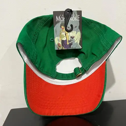 Her Universe Studio Ghibli Princess Mononoke Mask Portrait Chenille Green Cap