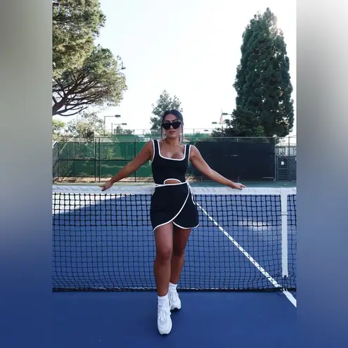 Beach Riot Astrid Dress Black, Size Large, $138