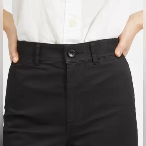 Everlane wide leg chino pants (BLACK)