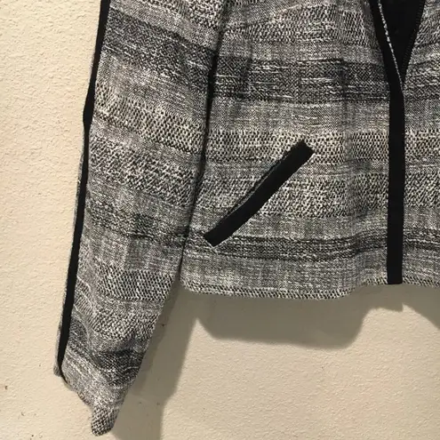 Hugo Boss BOSS  gray tweed woven blazer