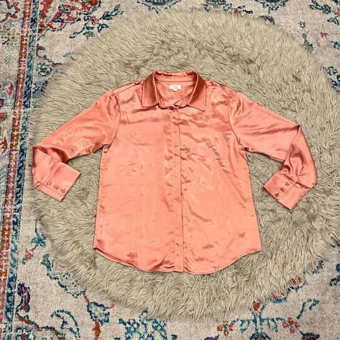 Camila Coelho silky rose top size medium