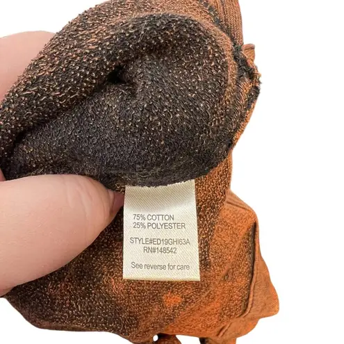 Aratta Silent Journey Coolness Floral Jacquard Sleeve Oversized Shacket Small Brown