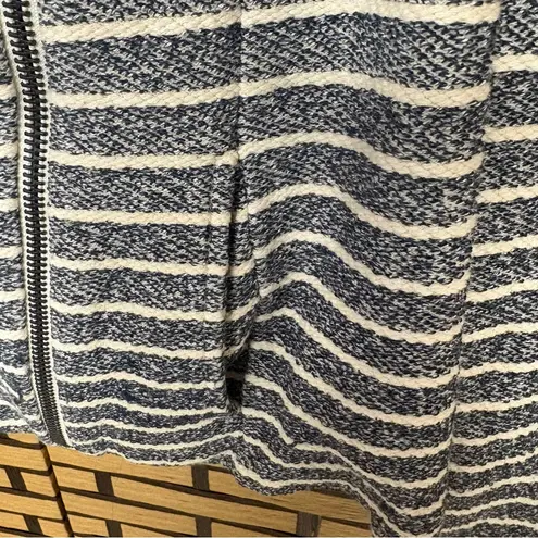 Lou & grey ‎ Navy And White Stripe Jacket Size Large - Image 4
