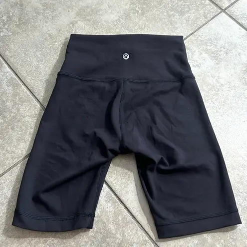 Lululemon  Wunder Train‎ High Rise Short 8" Black