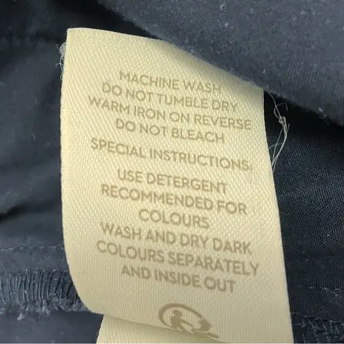 Boden Navy Blue Slim Straight Cotton Chino Pants Preppy Casual Pant Size 4 Long