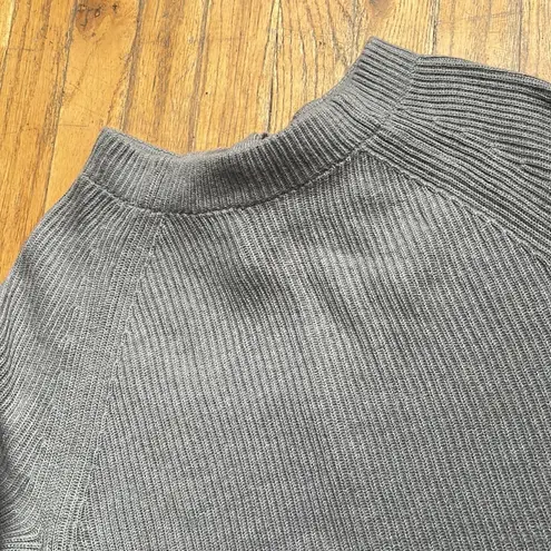 Banana Republic  open bow back gray sweater