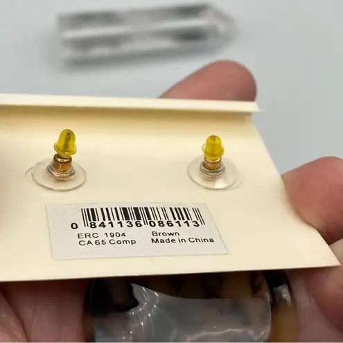 Amrita Singh Tiger Animal Kingdom Resin Earring