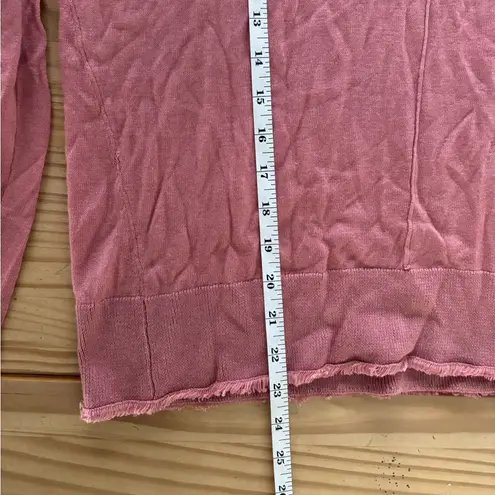 Pink Ribbed Blouse with Full