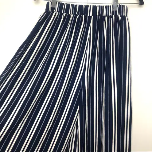 Showpo . There You Were Striped Pants Set. PANTS ONLY. Blue / White