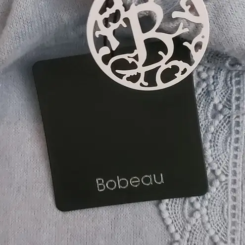 Bobeau Studio B Pastel Blue Soft Knit Sweater S NEW Cozy Comfy Winter Casual