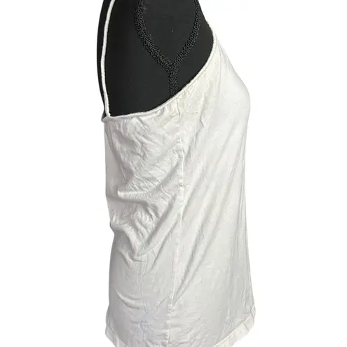 Time and Tru White Camisole Top