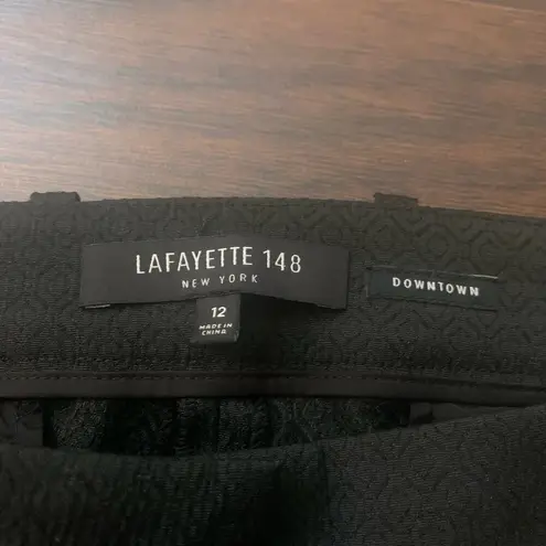 Lafayette 148 black Downtown dress pants size 12