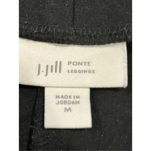J.Jill Ponte Leggings black pants size M Green Size M