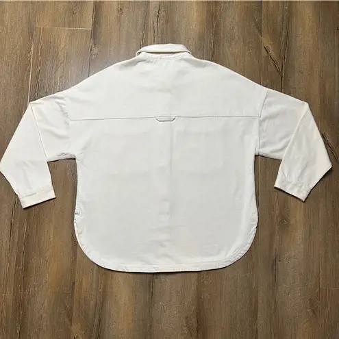 Vuori NWT Women’s Mackenzie Shirt Jacket - Natural Cream Size M/L Medium Large