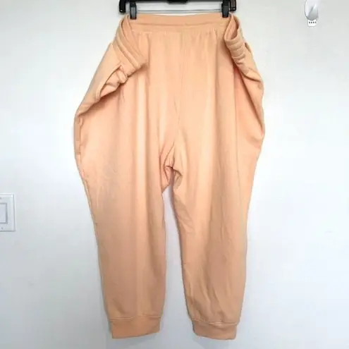 A New Day 𝅺 Plus Size 4X Sweatpants Joggers Drawstring Pull On Pants soft Orange